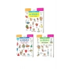 Minikler İçin Dört Dilde Resimli İlk Sözlük 3 Kitap Set