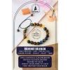 Öğrenci Doğal Taş Bileklik-Karlı Obsidyen-Lapis-Kaplan Gözü-Dumanlı Kuvars-Sodalit-Kalsit-Yeşim