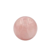 Pembe Kuvars Doğal Taş Küre Tımbıl El Taşı