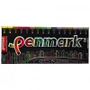 Penmark Fosforlu Neon + Pastel Tropik + Metail Simli Renk Kalem 1-5 mm Kesik Uç 16 Lı