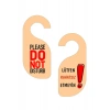 Please Do Not Disturb, Lütfen Rahatsız Etmeyin Kapı Askısı Kapı Uyarı Levhası