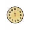 Retro Büyük Rakamlı Duvar Saati 30x30 cm