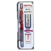 Rotring Tikky Kırmızı Okul Seti Uçlu Kalem + Uç + Silgi 0.5mm 3 Lü Set