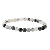 Rutilli Kuvars 6mm Doğal Taş Bileklik