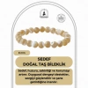 Sedef 8mm Doğal Taş Bileklik