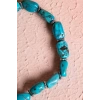 Sertifikalı Fieruze(Turkuaz) Gümüş Aparatlı Doğal Taş Bileklik (SK:028)