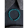 Sertifikalı Firuze (Turkuaz)Doğal Taş bileklik 6MM 037