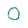 Sertifikalı Gümüş Aparatlı Firuze(Turkuaz) Doğal Taş Bileklik (SK:033)