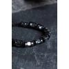 Sertifikalı Hematit Doğal Taş Makrome Bileklik (SK:189)