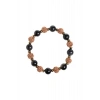 Sertifikalı Obsidyen, Rudrashka, Hematit Doğal Taş Bileklik