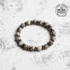 Sertifikalı Orijinal Jasper Hematit Doğal Taş Bileklik