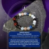 Terazi Burcu Bileklik Akuamarin, Ay Taşı, Dumanlı Kuvars, Golden Obsidyen, Güneş Taşı, Kırmızı Akik, Labradorit, Lapis Lazuli