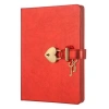 Victorias Journals Hush Hush Kırmızı Kalp Kilitli Özel 160 Yp 13x18