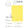 Victorias Journals Softtones Sarı Not Defteri A6
