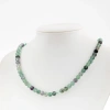 Yeşil Florit 6 mm Dizi Doğal Taş Kolye