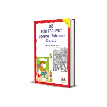 365 Gün Dini Faaliyet - Boyama - Bulmaca - Kes Yap