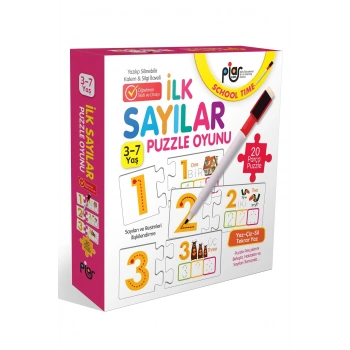 İlk Sayılar Eşleştirme - İlişkilendirme ve Puzzle Oyunu