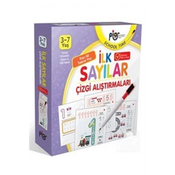 İlk Sayılar Çizgi Alıştırmaları