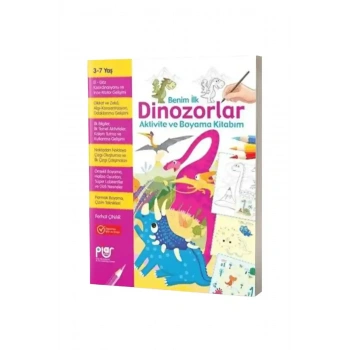 Benim İlk Dinozorlar Aktivite ve Boyama Kitabım