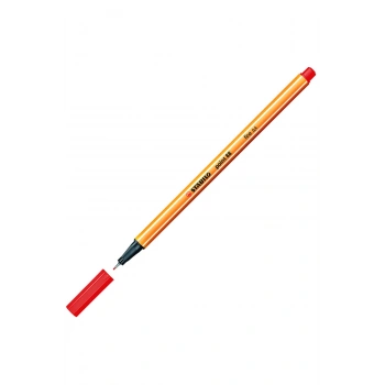 Stabilo 88 Point Keçe Uçlu Kalem Kızıl