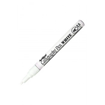 Artline Metalik Kaligrafi Kalemi 2.5 mm Beyaz