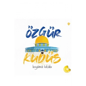 Özgür Kudüs Boyama Kitabı Özel Çıkartmalı