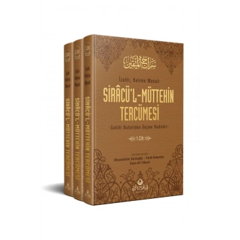 Siracül Müttekin Tercümesi 3 Cilt Takım