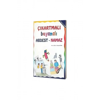 Abdest - Namaz - Boyamalı Çıkartmalı