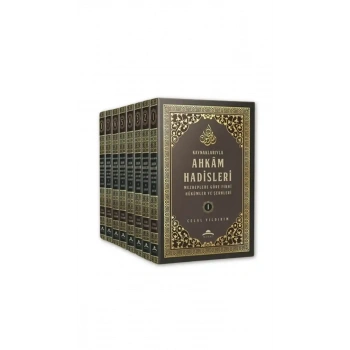 Ahkam Hadisleri Mezheplere Göre Fıkhi Hükümler ve Şerhleri 8 Cilt Takım