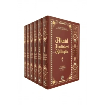 Akaid Hadisleri Küliyatı 6 Cilt Takım