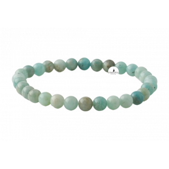 Amazonit 6mm Doğal Taş Bileklik