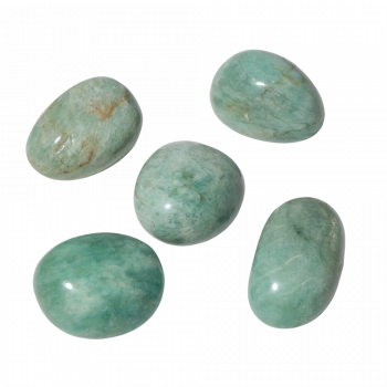 Amazonit Doğal Taş Tımbıl El Taşı