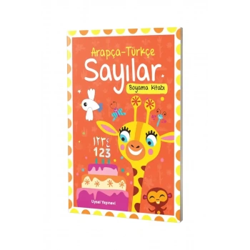Arapça Türkçe Sayılar Boyama Kitabı