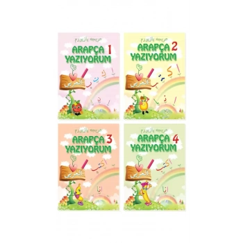 Arapça Yazıyorum Seti 4 Kitap