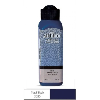 Artdeco Akrilik Boya 140 ml Mavi Siyah