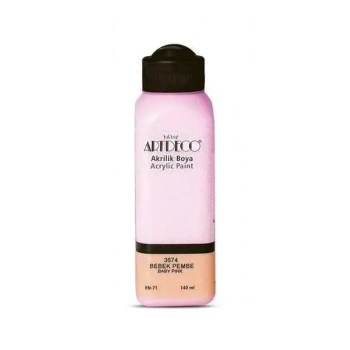 Artdeco Akrilik Boya 140ml Bebe Pembe