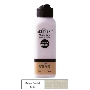 Artdeco Akrilik Boya 140ml Beyaz Sedef