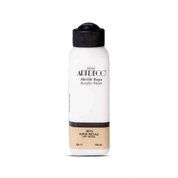 Artdeco Akrilik Boya 140ml Kırık Beyaz