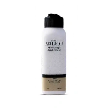 Artdeco Akrilik Boya 140ml Koton Beyaz