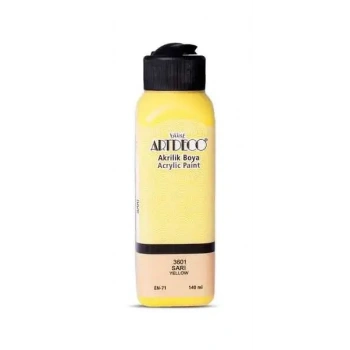 Artdeco Akrilik Boya 140ml Sarı