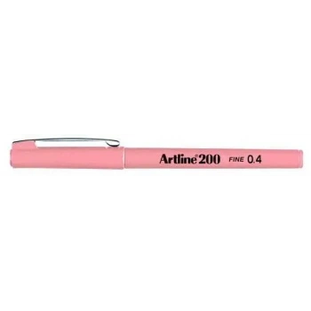 Artline 200 Fineliner 0.4 Keçe Uçlu Yazı Kalemi Kayısı