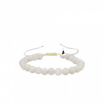Ay Taşı 6mm Merdiven Kapama Doğal Taş Bileklik