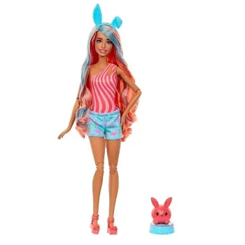 Barbie Pop Reveal Shake Serisi Turuncu Tavşan