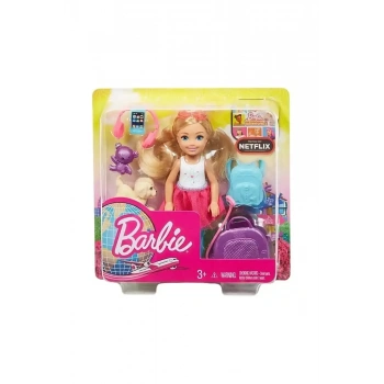 Barbie Seyahatte Chelsea Bebek Ve Aksesuarları