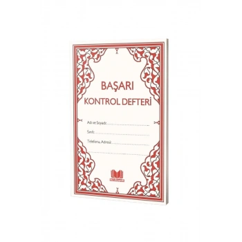 Başarı Kontrol Defteri