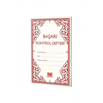 Başarı Kontrol Defteri