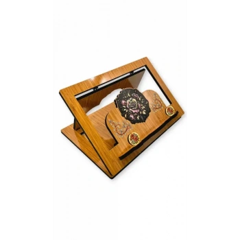 Bemenda Masaüstü Ahşap Kitap Okuma Rahlesi