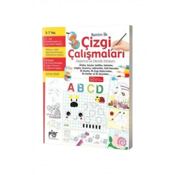 Benim İlk Çizgi Çalışmaları Alıştırma ve Etkinlik Kitabım