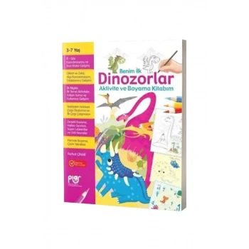 Benim İlk Dinozorlar Aktivite ve Boyama Kitabım