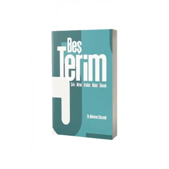 Beş Terim Şirk Nifak İrtidat Bidat Günah